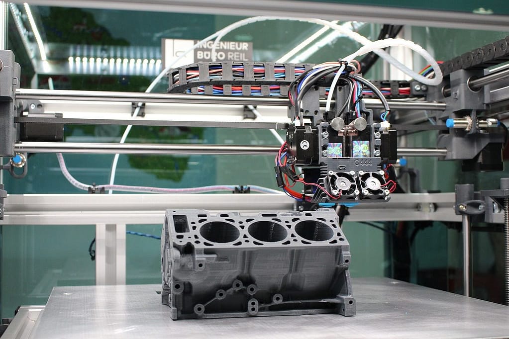 3D Printing of Engine Block