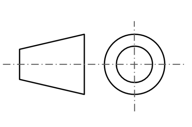 First Angle Projection Symbol