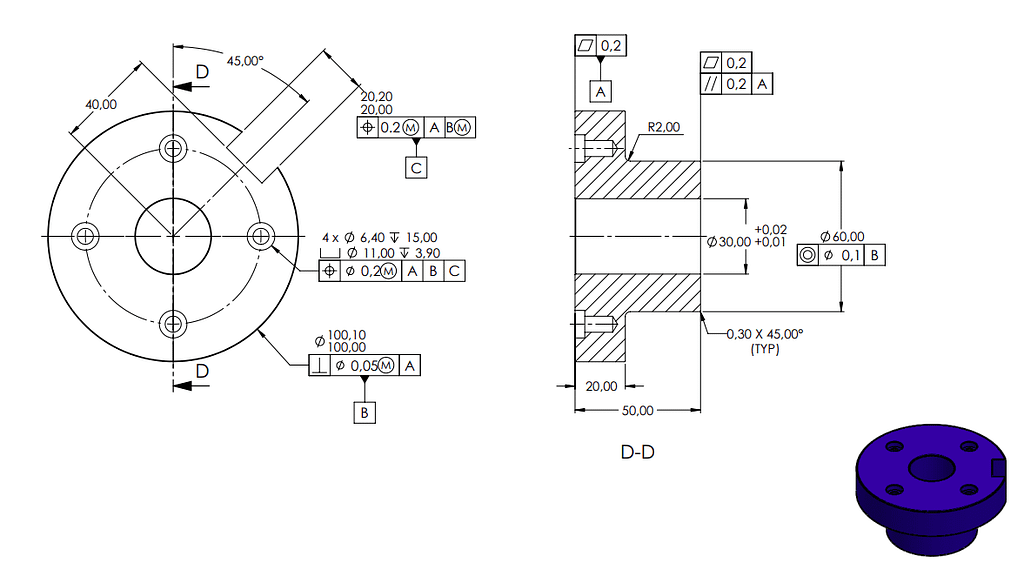 Example of Isometric View