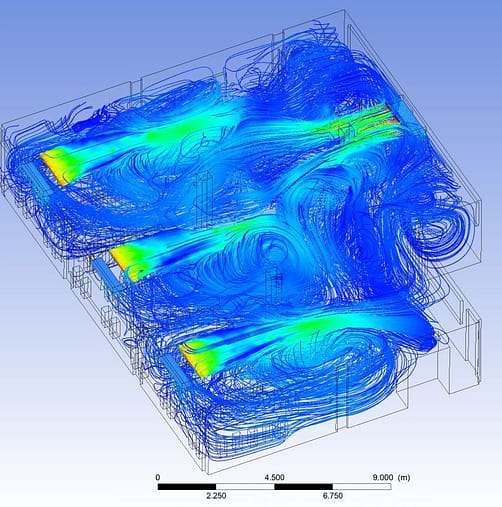 CFD Simulation, HVAC System